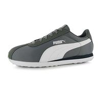 Puma Turinnlf6 - Chaussures de Football Entrainement - shoes - Mixte Adulte - Gris (Grey/White 01) - 38.5 (UK 5.5)