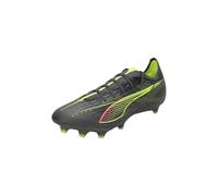 PUMA Ultra 5 Match FG/AG, Chaussure de Football Unisexe, Matte Aged Silver-Yellow Alert-PUMA Aged Silver,