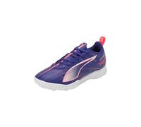 PUMA Ultra 5 Play TT Jr Soccer Shoe, Lapis Lazuli White-Sunset Glow, 38 EU