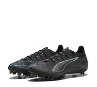 PUMA Mixte Ultra 5 Pro FG/AG Chaussure de Football, Black Silver-Bright Aqua, 44.5 EU