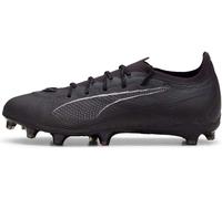 PUMA Mixte Ultra 5 Pro FG/AG Soccer Shoe, Black White, 42 EU