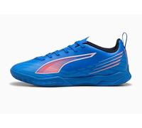 PUMA Ultra 6 Play It Jr Chaussure de Football, Heat Fire Noir/Rouge Brillant, 38.5 EU