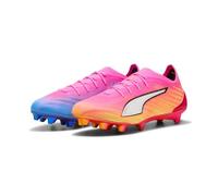 PUMA Ultra 6 Ultimate FG Showtime Unisexe, rose et blanc, 46 EU