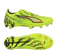 PUMA Ultra 6 Ultimate FG Unleashed - Jaune/Noir/Rouge éclatant/Jaune Femme - Herbe naturelle (FG) 39