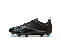 Puma Ultra 7 Play FG/AG JR Chaussures de Football, Noir-Intense Menthe, 46 EU