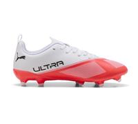 Puma Ultra 7 Play Fg/ag Junior Football Boots Rouge,Blanc EU 18 Enfants
