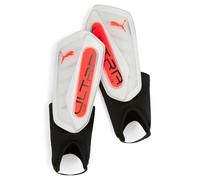 PUMA ULTRA Flex Ankle, Protège-tibias Unisexe, PUMA White-Glowing Red, M - 030988