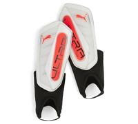 PUMA ULTRA Flex Ankle, Protège-tibias Unisexe, PUMA White-Glowing Red, S - 030988