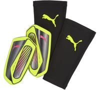 Puma Ultra Flex Shin Guards Adults Jaune/Noir Small Male