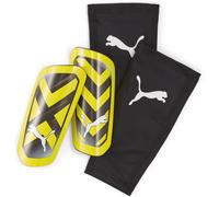Puma Ultra Flex Shin Guards Adults Jaune/Noir Moyen Male