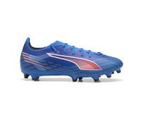 PUMA Ultra Match Chaussures de football à crampons pour homme, Ultra bleu-blanc-rouge brillant Ah25, 43 EU