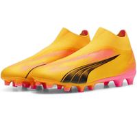 Puma Ultra Match Laceless Firm Ground Football Boots Orange/Noir 9 (43) Male