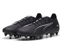 Puma Ultra Match Soft Ground Football Boots Noir/Blanc 10.5 (45) Male
