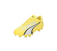 PUMA Ultra Play FG/AG, Chaussures De Football Unisexe Adultes, Yellow Blaze Puma White Puma Black, 44 EU
