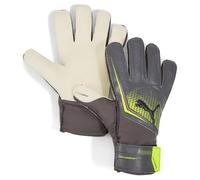PUMA Ultra Play RC, Gants de Gardien de But Garçons, Matte Aged Silver-Yellow Alert, 6