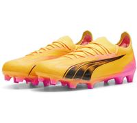 Puma Ultra Ultimates.1 Womens Firm Ground Football Boots Orange/Noir 7 (40.5) Female