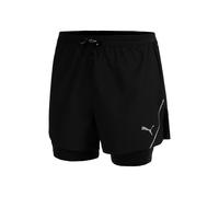 Puma Ultraweave 2in1 5in Short De Running Hommes - Noir, Taille M