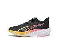 Puma Unisex Adults Darter Pro Road Running Shoe, Puma Black-Sun Stream, 38.5 EU