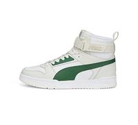 PUMA Unisex Adults' Fashion Shoes RBD GAME Trainers & Sneakers, PUMA WHITE-VINE-VAPOR GRAY-PUMA GOLD, 43