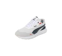 PUMA Unisex Adults' Fashion Shoes RUNTAMED Trainers & Sneakers, FEATHER GRAY-DARK NIGHT-PUMA WHITE, 44