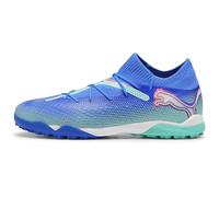PUMA Unisex Adults Future 7 Pro Cage Soccer Shoe, BLUEMAZING-PUMA White-Electric Peppermint, 42 EU