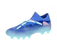 PUMA Unisex Adults Future 7 Pro FG/AG Soccer Shoe, BLUEMAZING-PUMA White-Electric Peppermint, 40.5 EU