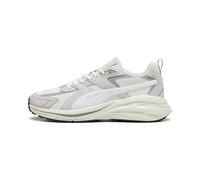 PUMA Unisex Adults Hypnotic LS Sneaker, Warm White-PUMA White-Glacial Gray, 45 EU