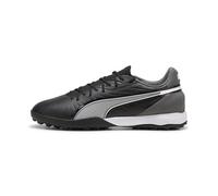 Puma Chaussures de football King Match TT Unisexe Noir/Blanc/Gris foncé 42 EU
