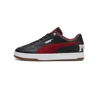 Puma Unisex Adults Puma Caven 2.0 Retro Club Sneakers, Puma Black-Club Red-Puma White, 36 EU