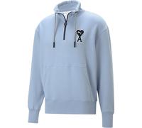 Puma Unisex Adults Quarter-Zip Fleece Denim délavé M Unisex