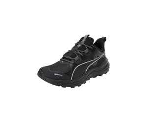Puma Unisex Adults Reflect Lite Trail Road Running Shoe, Puma Black-Cool Dark Gray-Puma Silver, 40 EU