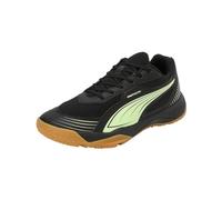Puma Unisex Adults SOLARFLASH III Indoor Court Shoe, Puma Black-Fizzy Apple, 42.5 EU