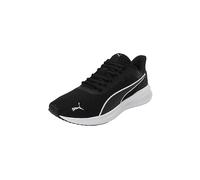 PUMA Unisex Adults' Sport Shoes TRANSPORT MODERN Road Running Shoes, PUMA BLACK-PUMA WHITE-PUMA SILVER, 44.5