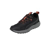 PUMA Unisex Adults' Sport Shoes TWITCH RUNNER TRAIL Road Running Shoes, PUMA BLACK-CHILI POWDER, 42.5