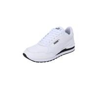 PUMA Unisex Adults St Runner V4 L Sneaker, PUMA White-PUMA Black-PUMA White, 45 EU