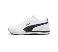 PUMA Unisex Adults St Runner V4 NL Sneaker, White Black-CAST Iron, 41 EU