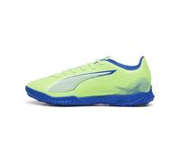 PUMA Mixte Ultra 5 Play TT Soccer Shoe, Fizzy Apple White-Bluemazing, 45 EU