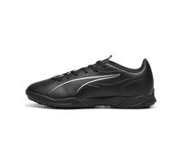 Puma Unisex Adults Ultra 5 Play TT Soccer Shoe, Puma Black-Puma White, 45 EU
