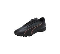Puma Unisex Adults Ultra Play Tt Soccer Shoes, Puma Black-Copper Rose, 44 EU
