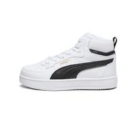 PUMA Unisex Baskets mi-hautes PUMA Caven 2.0 Enfant, White-Black-Gold, 29 EU
