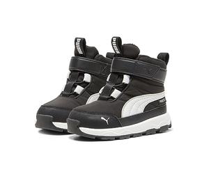 PUMA Unisex Bottes PUMA Evolve Bébé, Black-Ash Gray-White, 22 EU