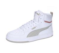 PUMA Unisex Caven 2.0 Mid Sneaker, White-Desert Dust-Deeva Peach, 42.5 EU