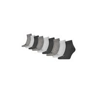 Puma Unisex Chaussettes Quartier Femmes Hommes Lot De 9