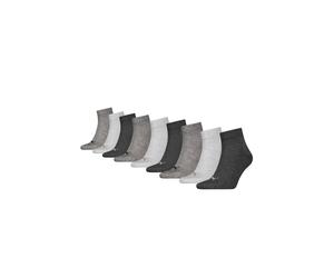 Puma Unisex Chaussettes Quartier Femmes Hommes Lot De 9