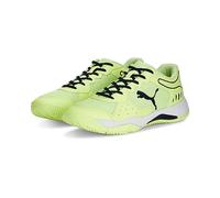 PUMA Unisex Chaussures de padel SolarSMASH RCT, Fast Yellow-Navy-White, 45 EU