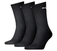 PUMA Unisex Crew Chaussettes Chaussettes de sport Chaussettes avec semelles éponge 18er Pack (Noir, 39-42-18 paires)