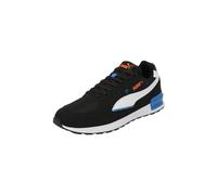 PUMA Unisex Graviton Baskets, Black White Team Royal Rickie Orange Blue, 44 EU