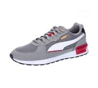 PUMA Unisex Graviton Baskets, Stormy Slate Puma White Club Red Ginger Tea, 42 EU