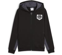 Puma Unisex Kids' Active Full-Zip Hoodie Puma Noir 7-8 Yrs Unisex