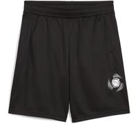 PUMA Active Sports Graphic Poly Shorts B, Short tricoté Garçon, PUMA Black,